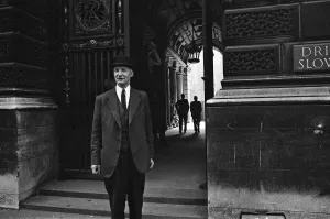 Scandal Prints: Lord Denning, Minister of the Rolls, presents his report into the Profumo scandal