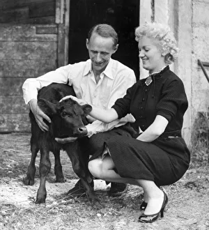 Lord Kilbracken and Vicki Benet photographed together at Lord Kilbracken