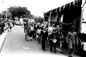 The Lord Mayor of Newcastles parade in the city centre on the 23rd June 1979