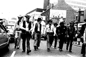 The Lord Mayor of Newcastles parade in the city centre on the 23rd June 1979