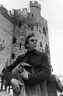 Castle Prints: Lord Snowdon discusses arrangements for the ceremony ahead of the investiture of