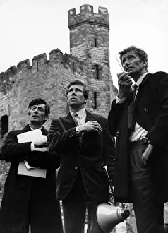 Lord Snowdon discusses arrangements for the ceremony ahead of the investiture of