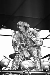 00786 Prints: Lord Sutch And His Heavy Friends seen here performing on stage at The Hollywood Music