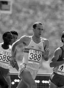 Core58 Prints: Los Angeles Olympic Games August1984 Steve Ovett Sport Athletics Action 1500 meters