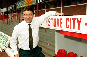 Lou Macari back at the Victoria Ground to be manager of Stoke City for the second time