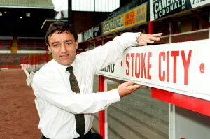 Lou Macari back at the Victoria Ground to be manager of Stoke City for the second time