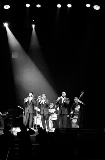 00479 Prints: Louis Armstrong Jazz Musician - May 1956 during his first concert in Great Britain