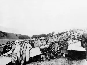 Pilot Prints: Louis Bleriot was the first man to fly across the English Channel in a powered aircraft