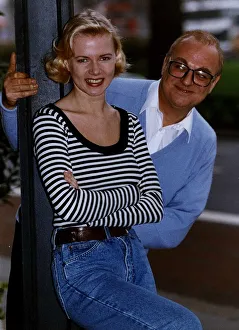 Louise Germaine Actress'Lipstick On Your Collar'with co-star Roy Hudd