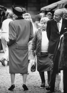 Coat Prints: Louise Kerry turned a few heads when she stepped out in a a very stylish outfit inspired