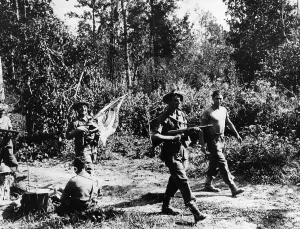 Infantry Prints: Lt HP Curry (in short sleeved jersey) Sgt A Clynch Private M Glasser