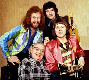 Topofthepops70s Prints: Lt. Pigeon - Pop Group seen here during rehearsals for the BBC television programme