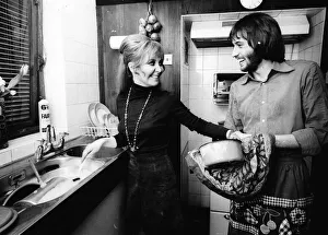 Lulu Singer and actress with husband singer and member of the pop group the Bee Gees