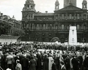 Lunchtime concerts held in George Square Glasgow the Band was the 3rd carabiniers