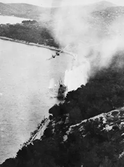 Squadron Prints: Lussin Island in the North Adriatic contains many German installations which have