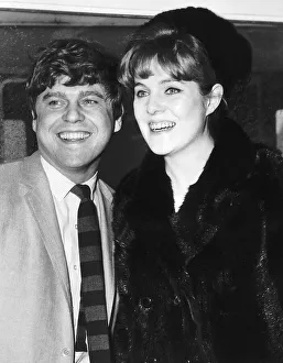 00193 Prints: Lynn Redgrave actress and husband arriving at Heathrow Airport from Los Angeles where