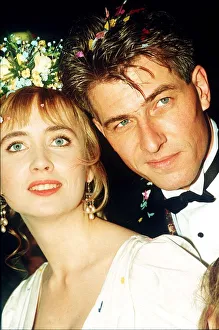 Lysette Anthony Actress with her new huband Luc Leestemaker