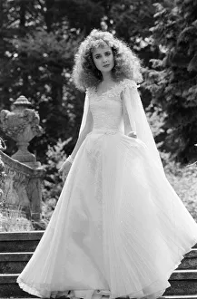 01125 Prints: Lysette Anthony, British actress aged 18 years old, on set of new film Krull