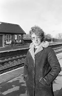 Madge Hindle (Coronation Streets Renee Roberts) at viaduct at Ribbleshead