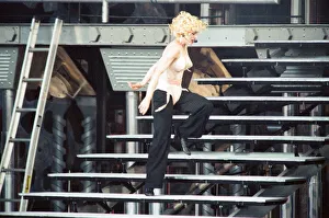 01088 Prints: Madonna performing at Eriksberg during her Blond Ambition World Tour. 30th June 1990