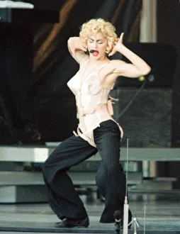 01088 Prints: Madonna performing at Eriksberg during her Blond Ambition World Tour. 30th June 1990