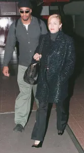 Madonna singer and actress arrives at Heathrow Airport in London