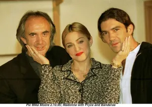 Madonna who will play the part ov Eva Peron in the film version of the musical Evita