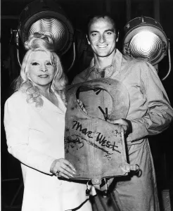 Mae West Film Actress signed her name on a life jacket April 1976 Dbase
