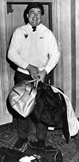 Rugby Prints: Maesteg RFC skipper Peter Francis (29) pictured at the Angel Hotel, Cardiff