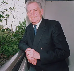 00005 Prints: Magnus Magnusson in Coventry for the recording of Mastermind at the cathedral