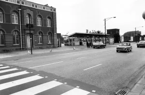The main entrance to Bellue Vue on Hyde Road on the Gorton area of Manchester