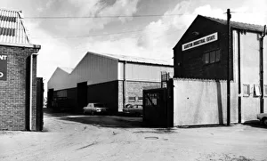 Industy Prints: Main Entrance to Garston Industrial estate which lies within a secured and patrolled area