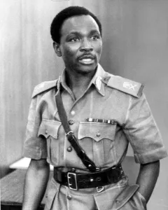Major General Yakubu Jack Gowon seen here at Sandhurst circa 1959 *** Local
