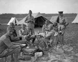 Major Hannyington of the 129th Battalion 7th Brigade of the 3rd Lahore Indian Division
