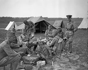 Meal Prints: Major Hannyngton of the 129th Baluchis 7th Brigade of the 3rd Lahore Indian Division seen