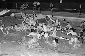 Making a big splash at Huddersfield Sports Centre during a fun session with this