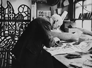 Craftsman Prints: The making of a stained glass window intended for Liverpools Anglican cathedral