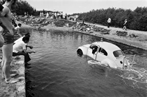 01295 Prints: Malcolm Buchanan and Bill Helmeage who have spent the last month making a VW watertight