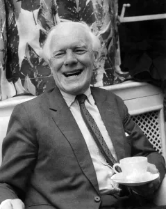 Malcolm Muggeridge resigns as Rector of the Edinburgh University. January 1968 P007334