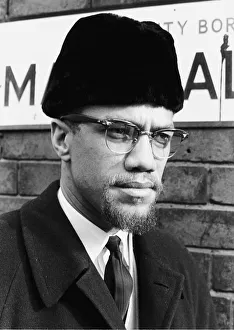 Ethnicity Prints: Malcolm X converted Muslim and former spokesperson for the Nation of Islam movement