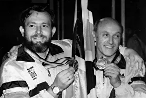 Malcome Cooper gold medalist at the 1988 Seoul Olympic games in Korea shooting