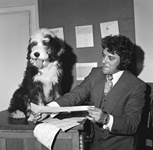 One Man Only Prints: One man (Bob) and his dog (William). William of Arethyn is no sleeping dog when it comes