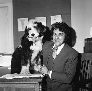 One man (Bob) and his dog (William). William of Arethyn is no sleeping dog when it comes