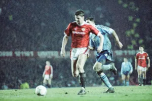 00866 Prints: Man United 2-1 Middlesbrough, League Cup match at Old Trafford, Wednesday 11th March 1992