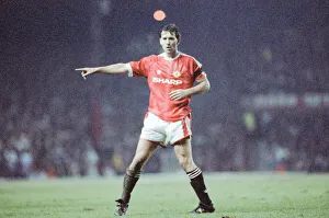 Man United 2-1 Middlesbrough, League Cup match at Old Trafford, Wednesday 11th March 1992