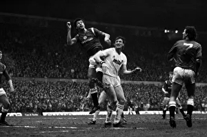 Man Utd v. Aston Villa. March 1985 MF20-12-054 The final score was a four nil victory to
