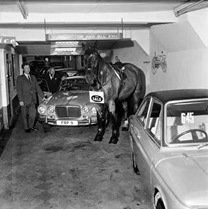 Salesman Prints: A man who is still selling cars to the public, but has changed his mode of transport