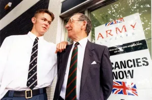 Core07 Prints: A MAN who won the Victoria Cross in World War II will support his grandson as he enlists