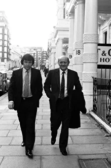 Manager Terry Venables and Chairman Jim Gregory of Queens Park Rangers F