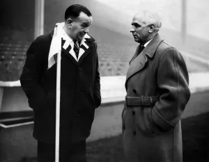 Talking Prints: The two managers survey the situation - Raich Carter and George Poyser